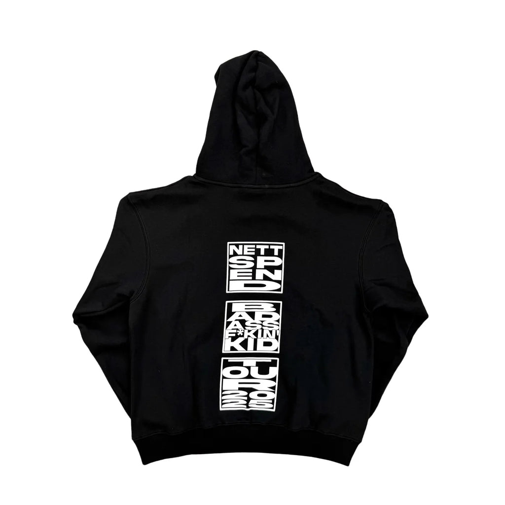 Black Hot Invert North Graphic Hoodie