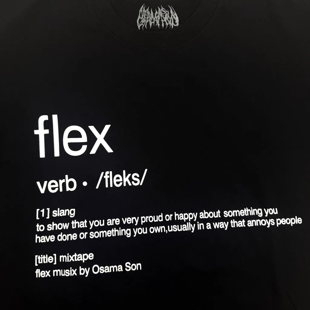 Black Flex Musix Mech Graphic Tee