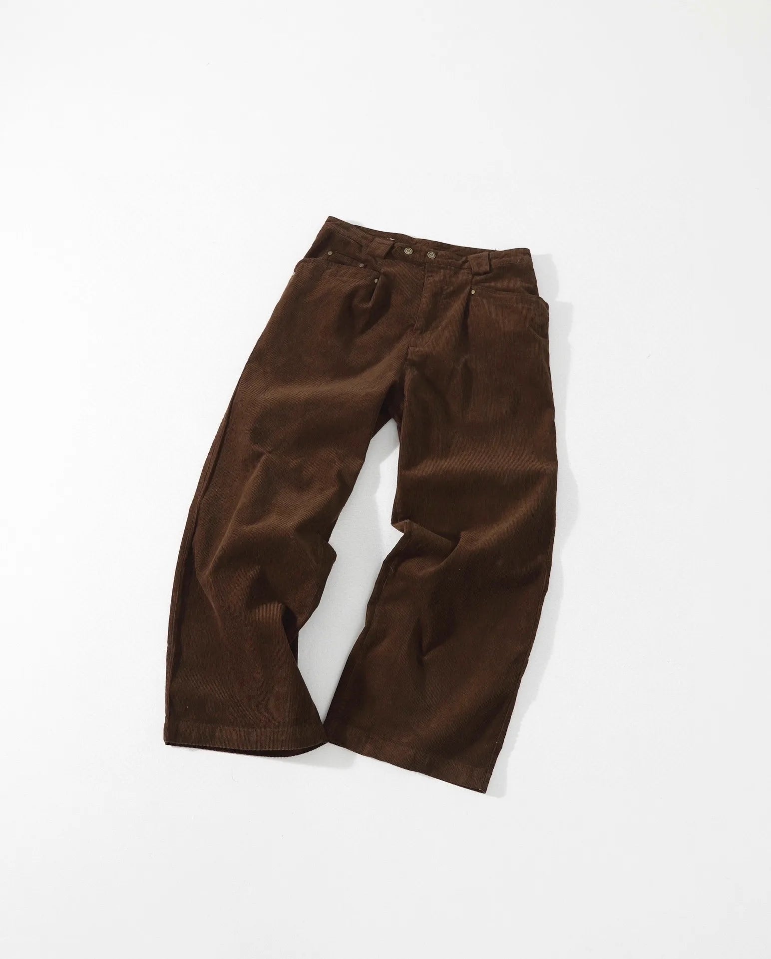 Olive Corduroy Infected Cargo Pants