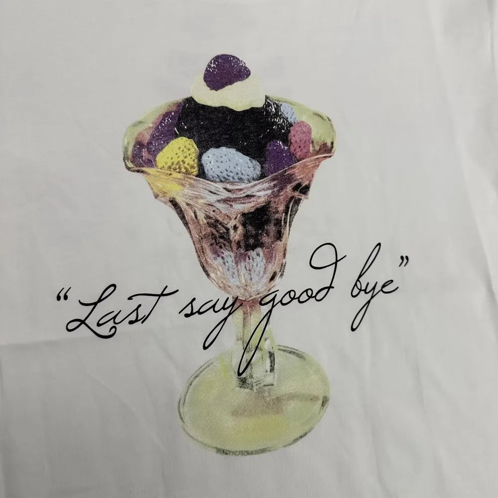 White Ice Cream Graphic Tee