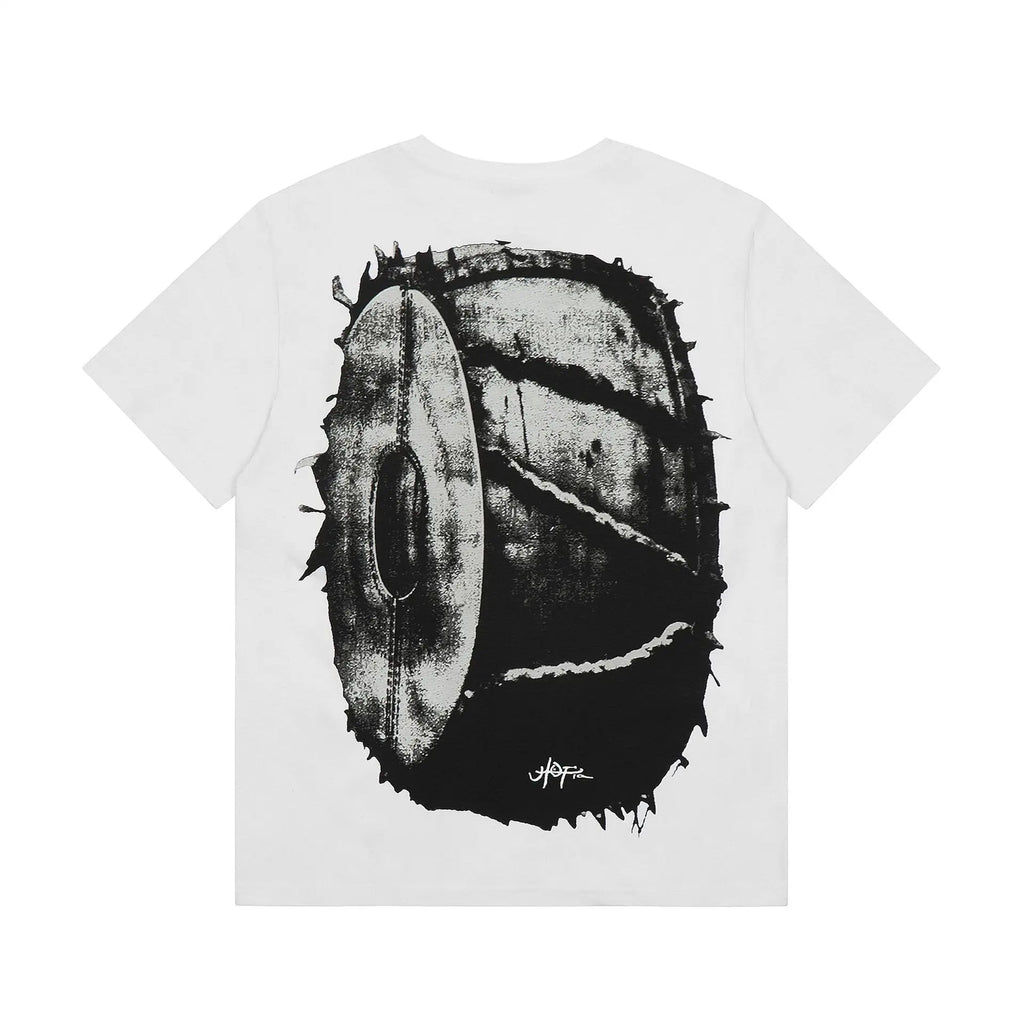 Beige Statement Graphic Tee
