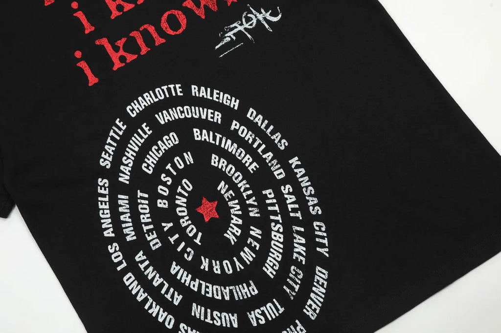 Black Know Graphic Tee