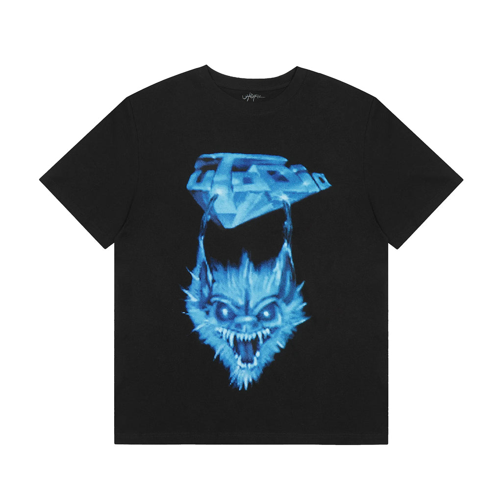 Black Statement Abstract Artwork Graphic Tee