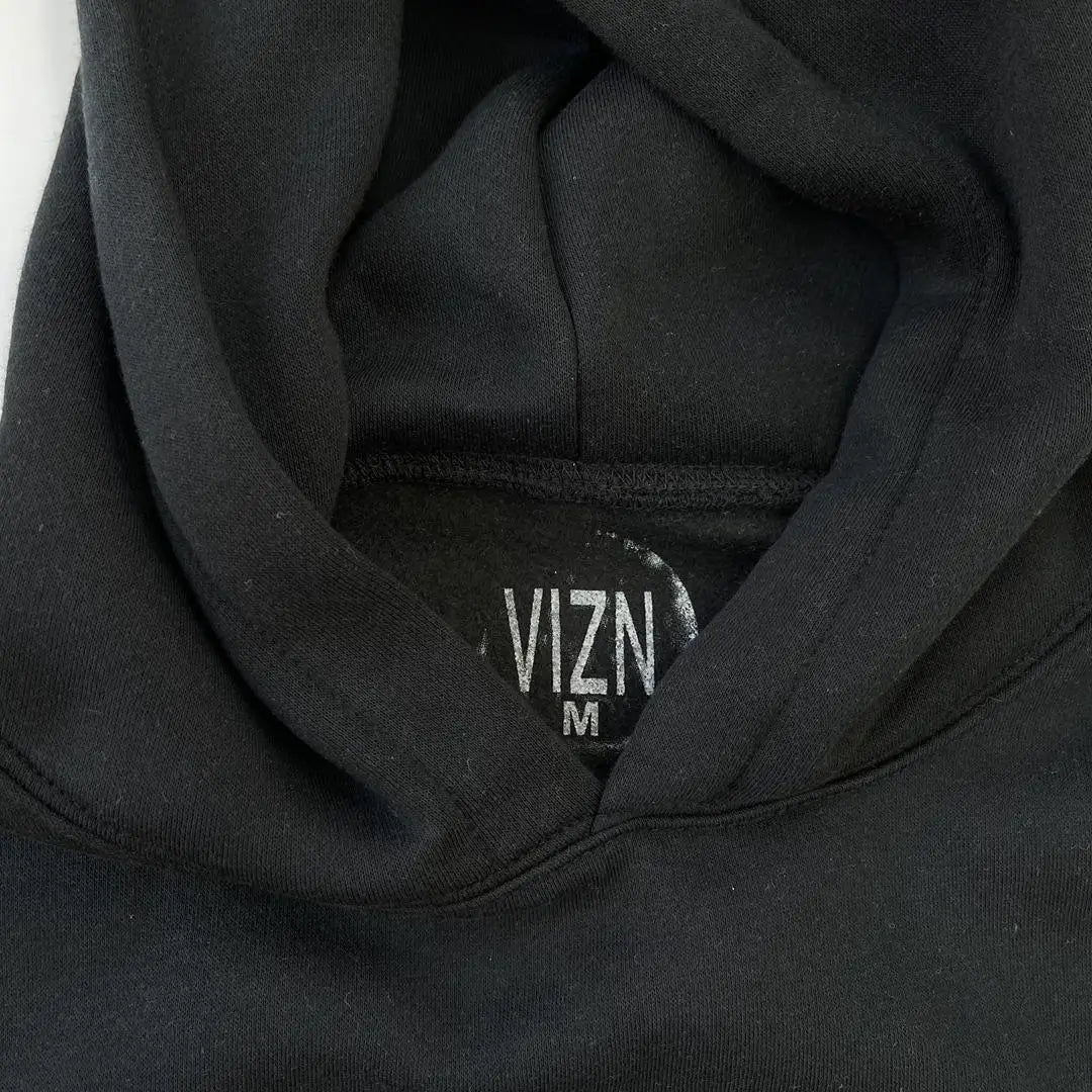 White Statement Graphic Hoodie