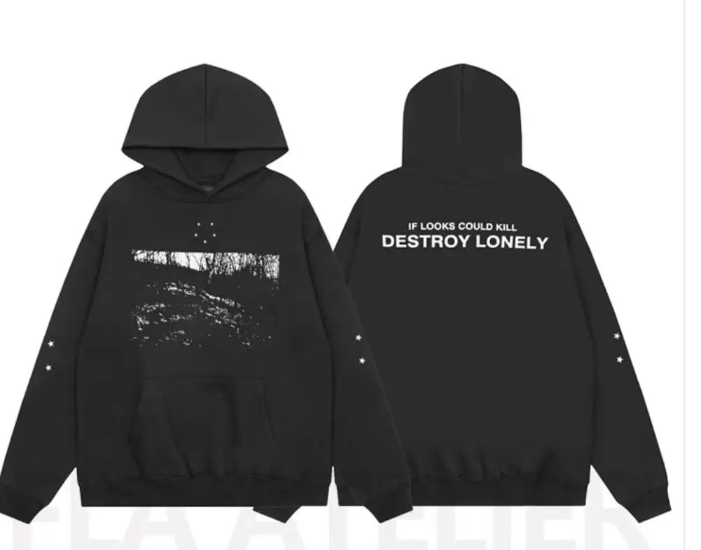 Black Could Kill Graphic Hoodie