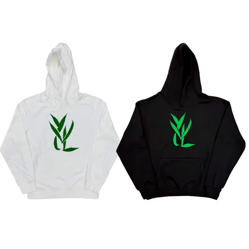 Green Graphic Hoodie