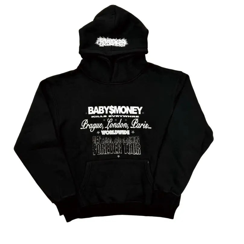 Black Baby Forever Graphic Hoodie