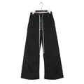 Black Tactical Paratrooper Cargo Pants