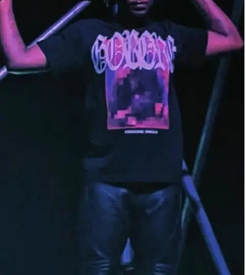 Black Gore Core Graphic Tee