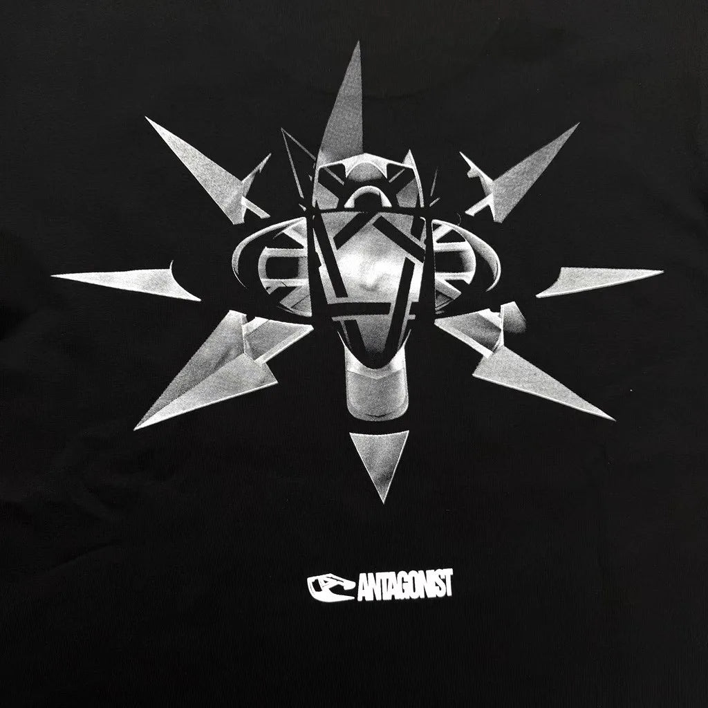 Black Statement Abstract Portrait Graphic Tee