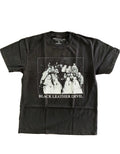 Black Distressed Graphic Tee