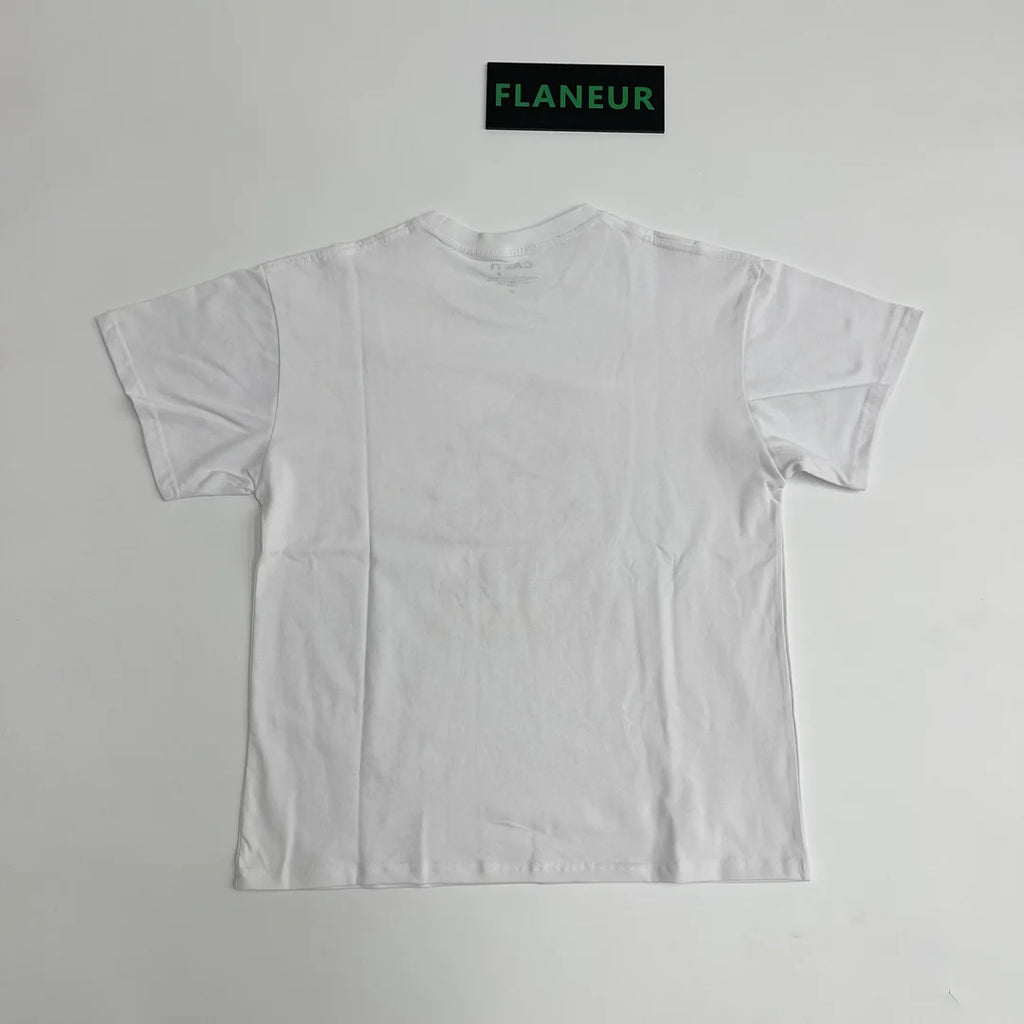White Rolling Graphic Tee