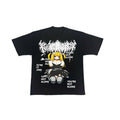 Black Statement Abstract Graphic Graphic Tee