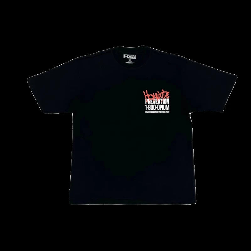 Black Statement Abstract Illustration Graphic Tee