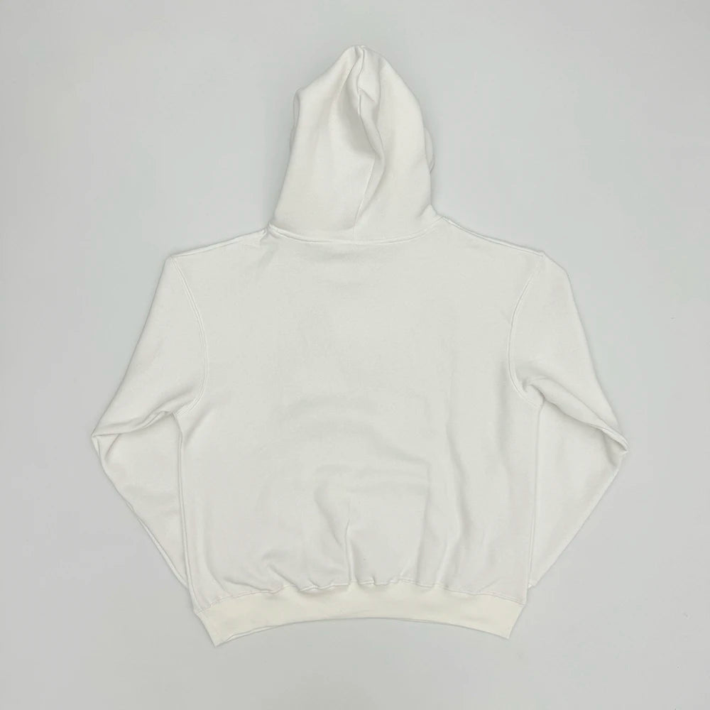 White Pentagram Graphic Hoodie