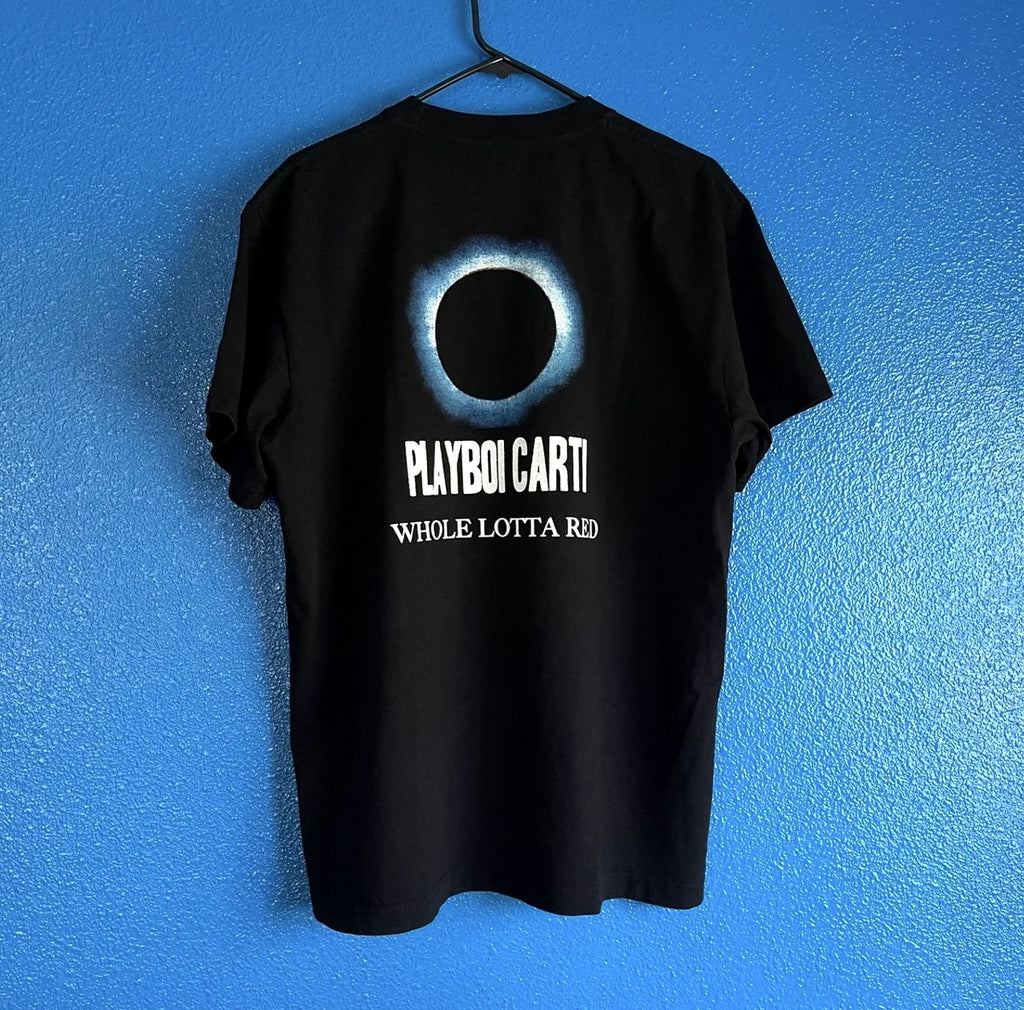 Black Falling Graphic Tee