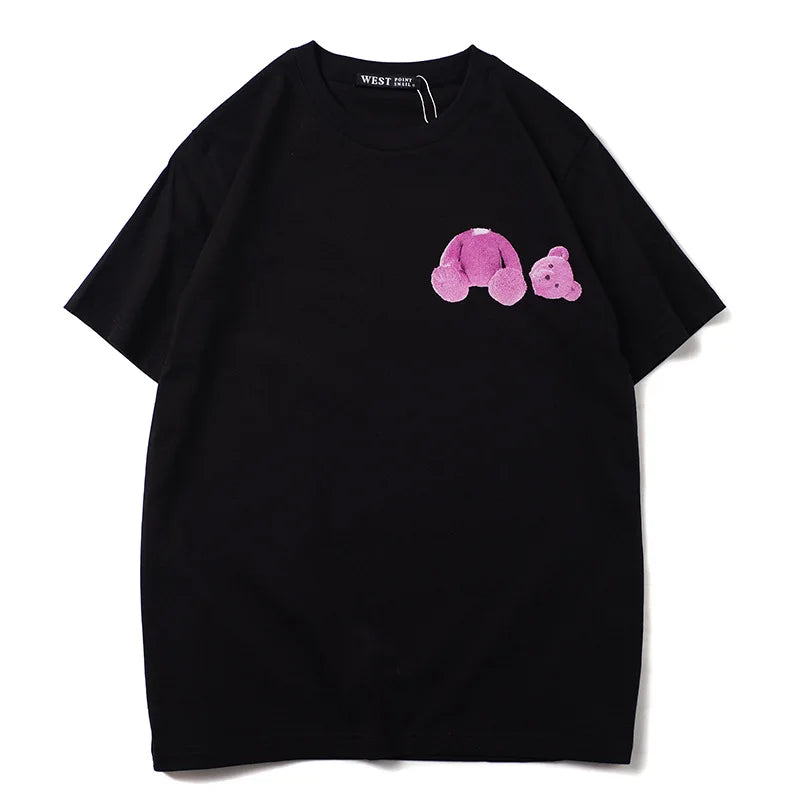 Black Bear Head Graphic Tee