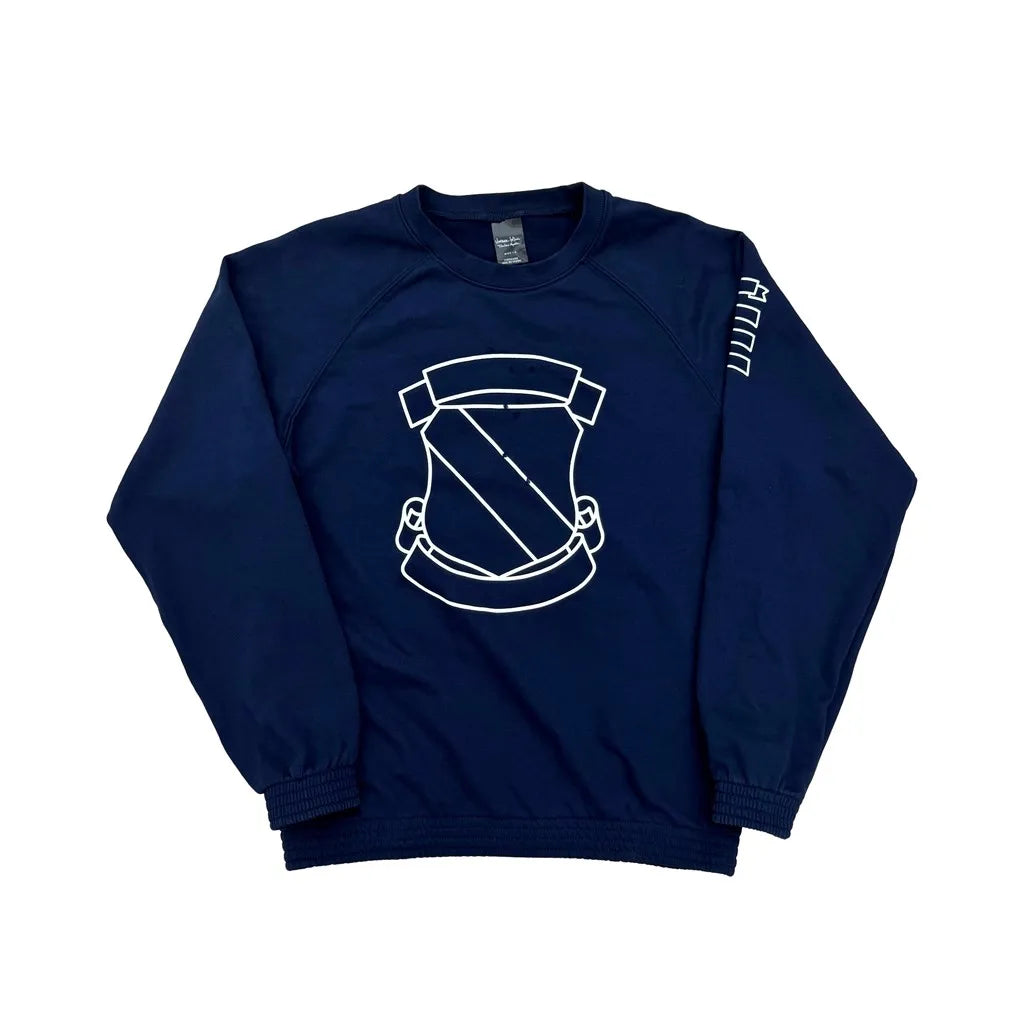 Black Shield Emblem Graphic Hoodie