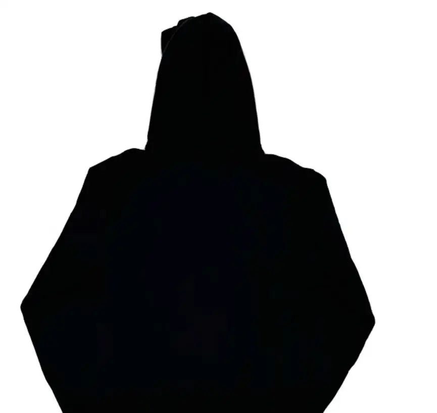 Black Vintage Graphic Hoodie