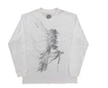White Horse Sleeves Long-Sleeve Graphic Tee