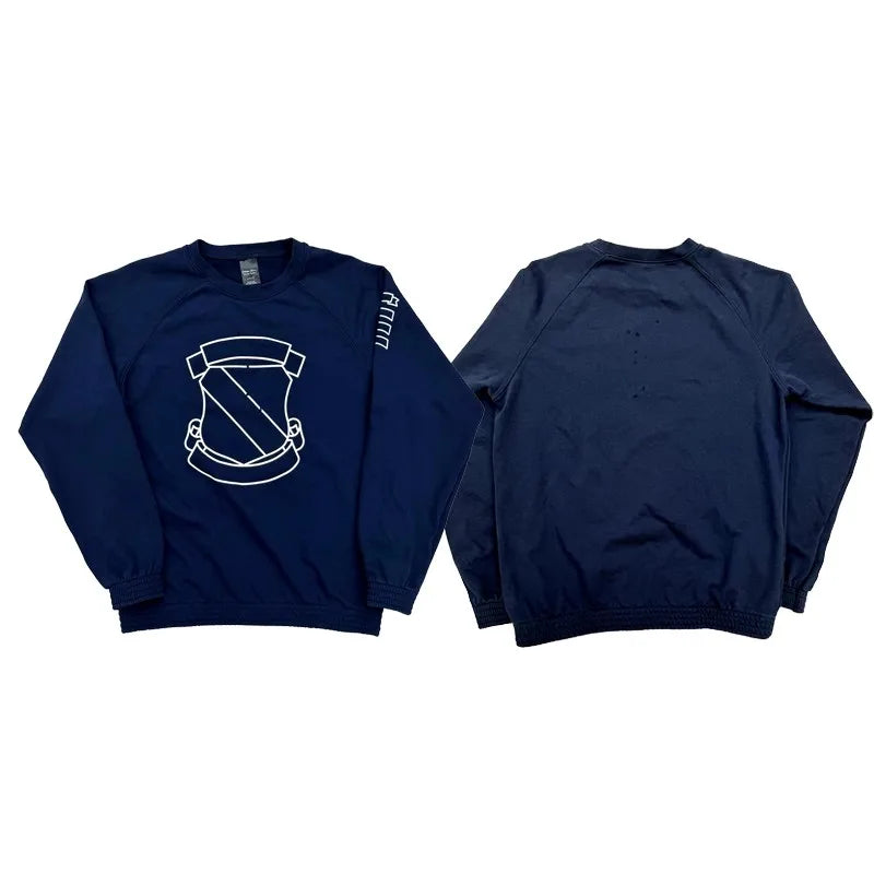 Black Shield Emblem Graphic Hoodie