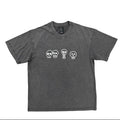 Charcoal Distressed Nightcrawler Graphic Tee