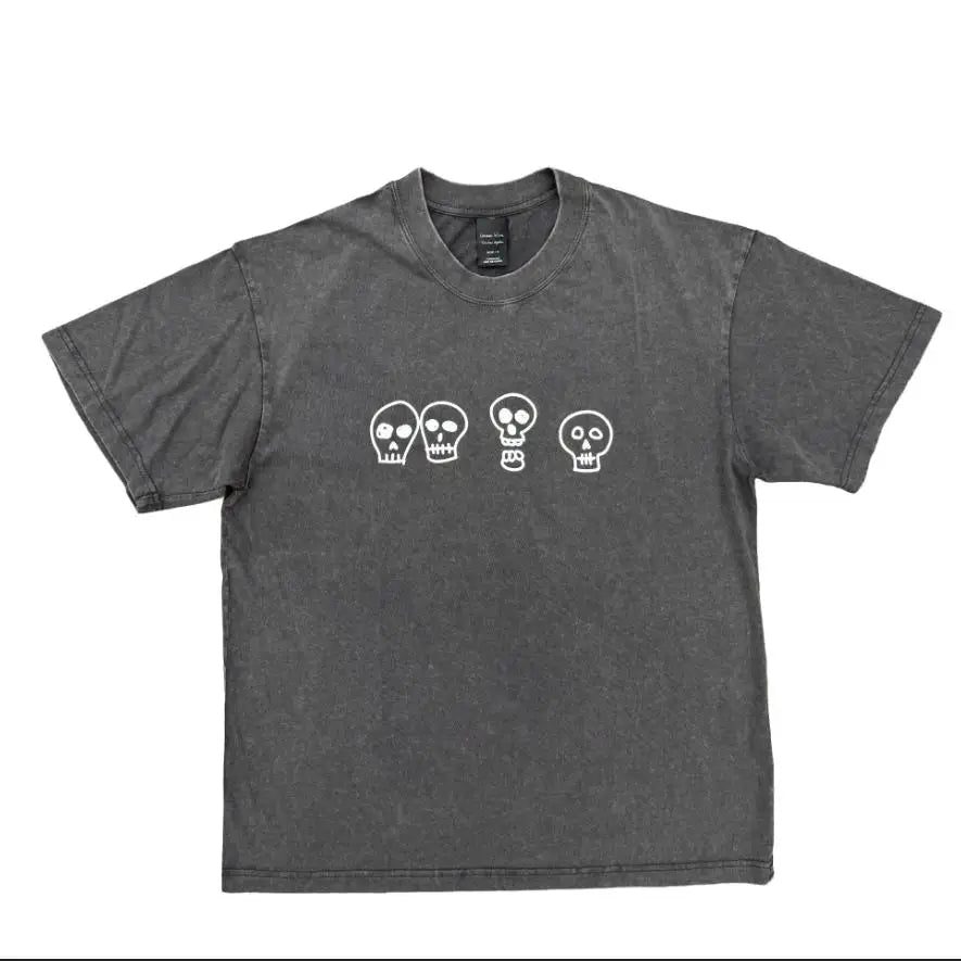 Charcoal Distressed Nightcrawler Graphic Tee