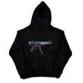 Black Smg Submachine Gun Graphic Hoodie