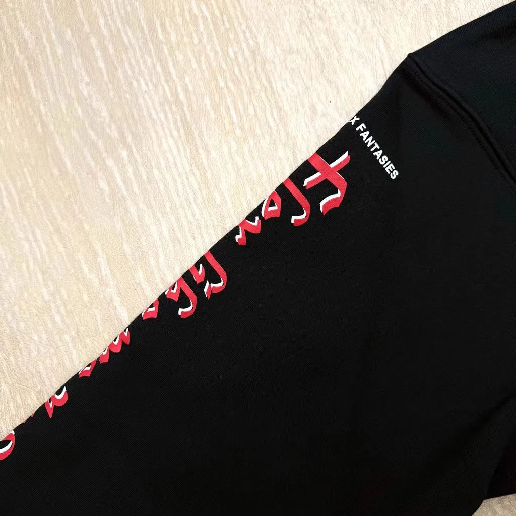 Black Flex Musix Fantasies Graphic Hoodie