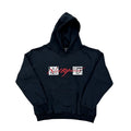 Black Hot Invert North Graphic Hoodie