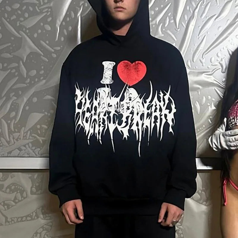 Black Life War Anniversary Graphic Hoodie