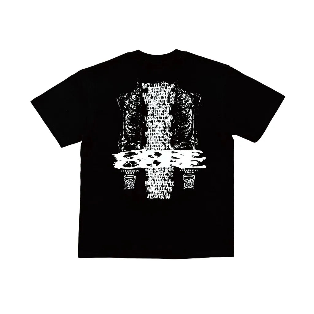 Black Statement Abstract Icon Graphic Tee