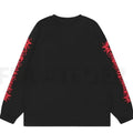 Black Statement Retro Print Graphic Tee