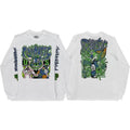 White Psykotic Bunny Longsleeves Graphic Tee