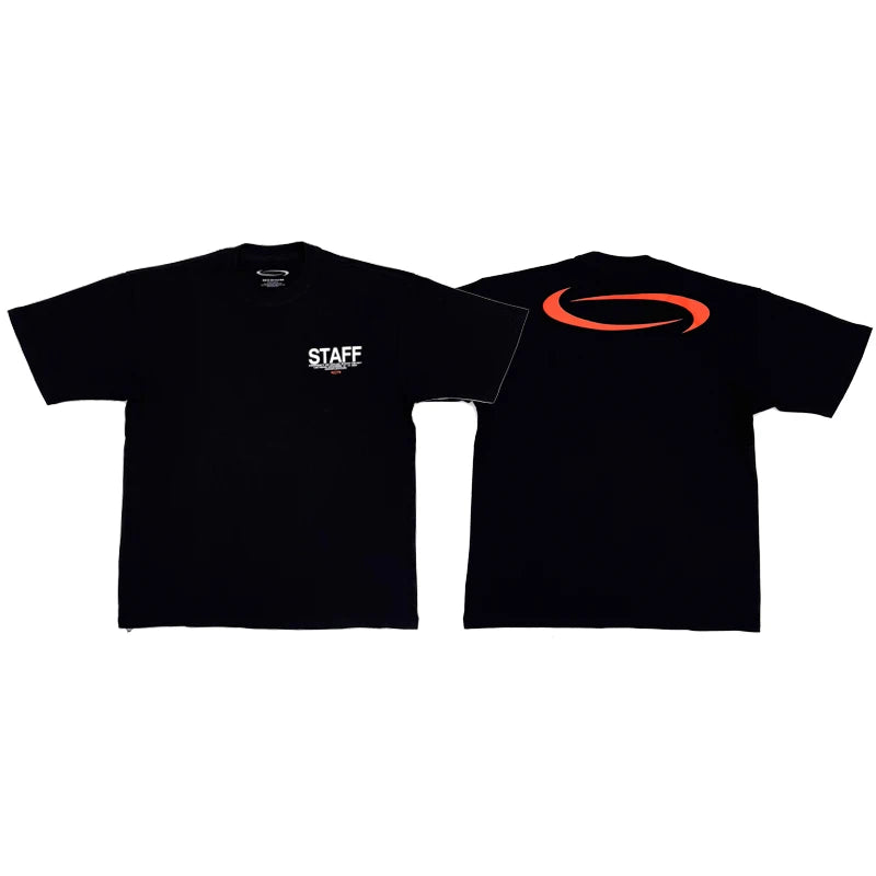 Black Complex Graphic Tee
