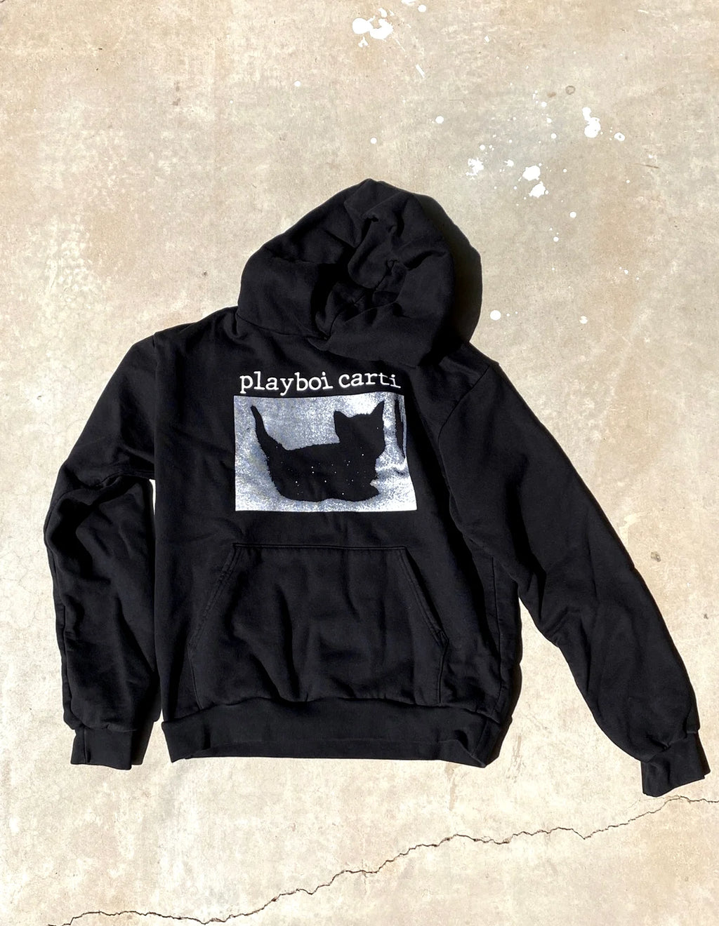 Red Cat Graphic Hoodie