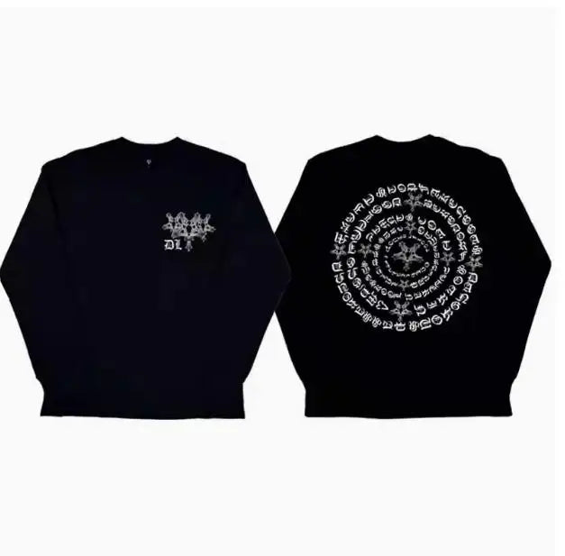 Black Statement Bold Graphic Graphic Tee