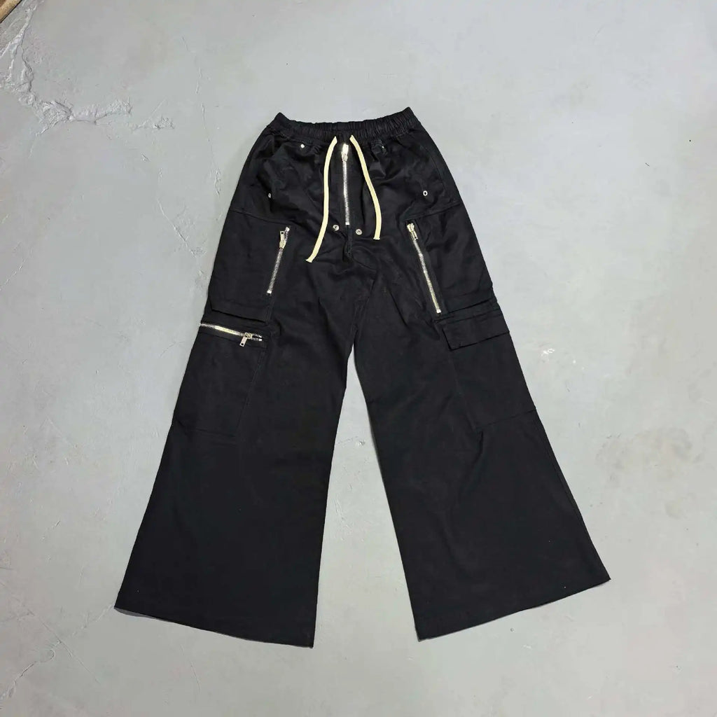 Black Straight-Leg Jeans