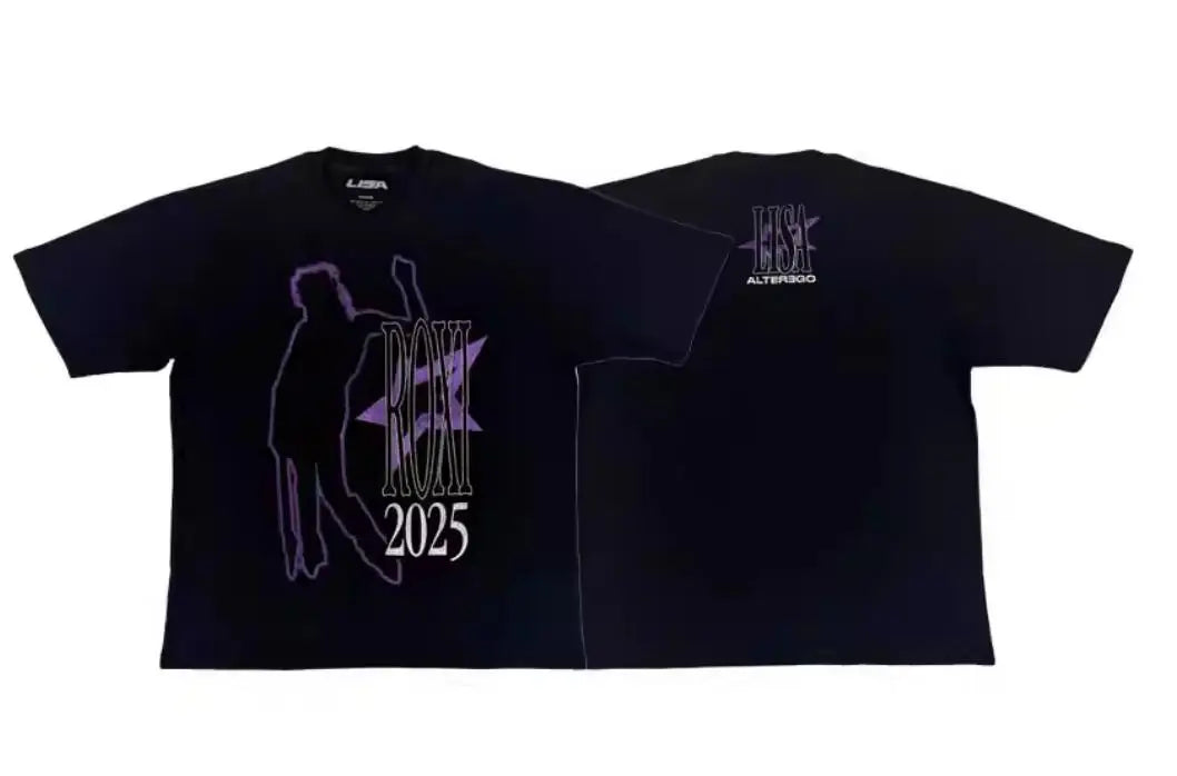 Black Pop Alterego Lips Graphic Tee