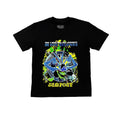 Black Jumpout Countdown Seconds Graphic Tee