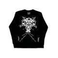Black Statement Retro Lettering Graphic Tee