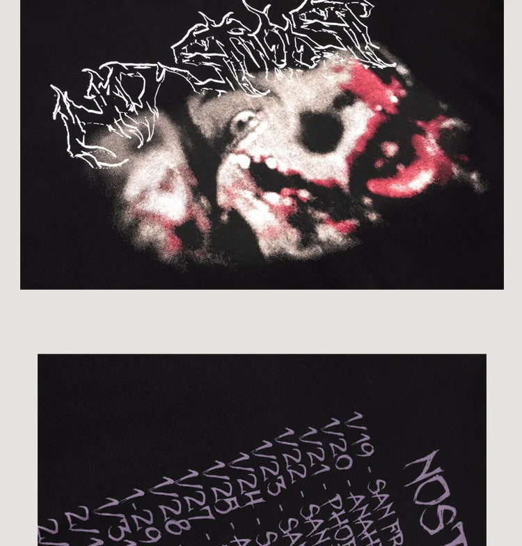 Black Destory Lonely Stylist Graphic Tee