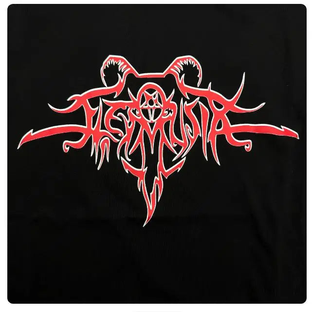 Flex Musix Red Long-Sleeve Graphic Tee