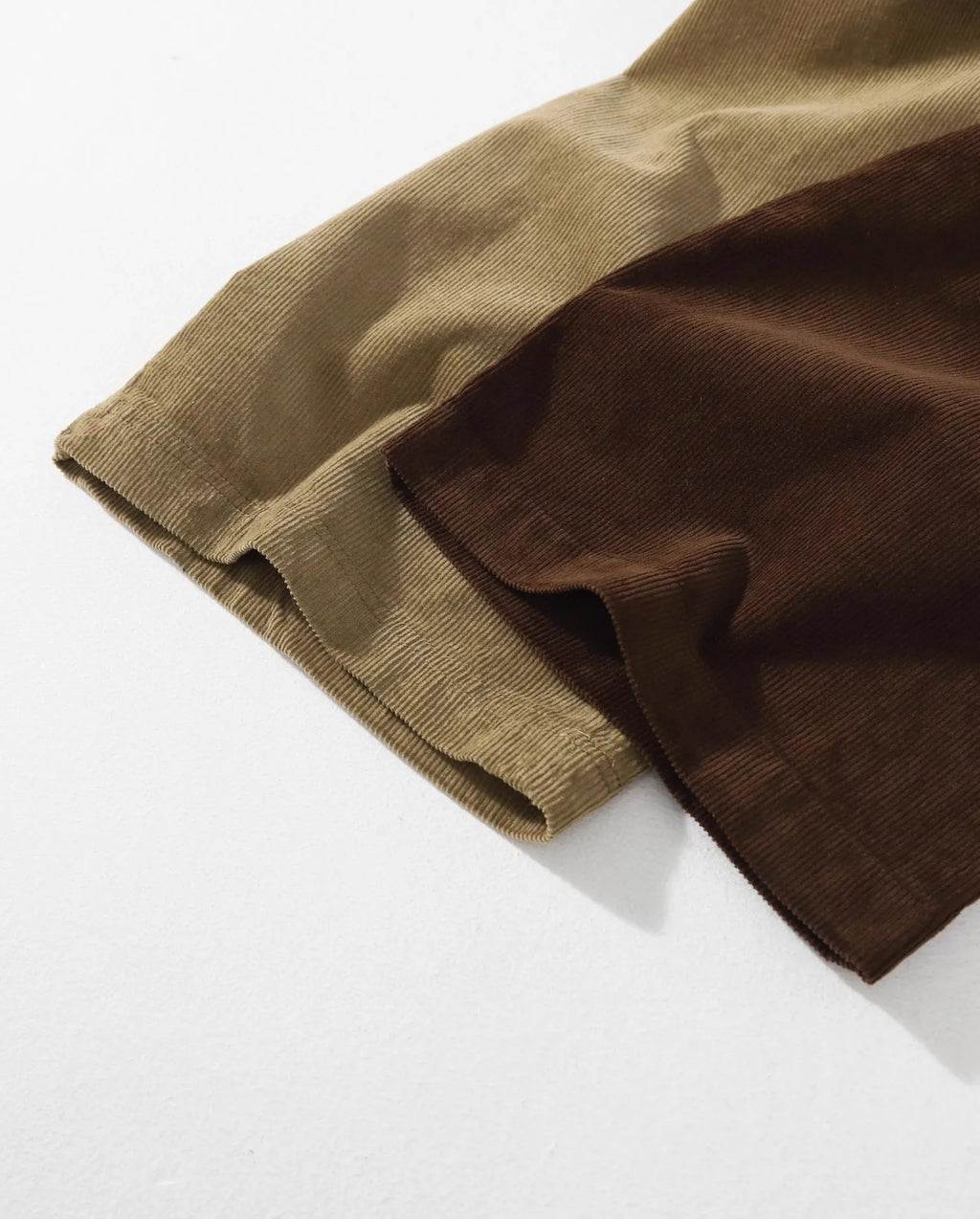 Olive Corduroy Infected Cargo Pants