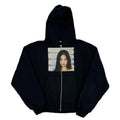 Black Vintage Graphic Hoodie
