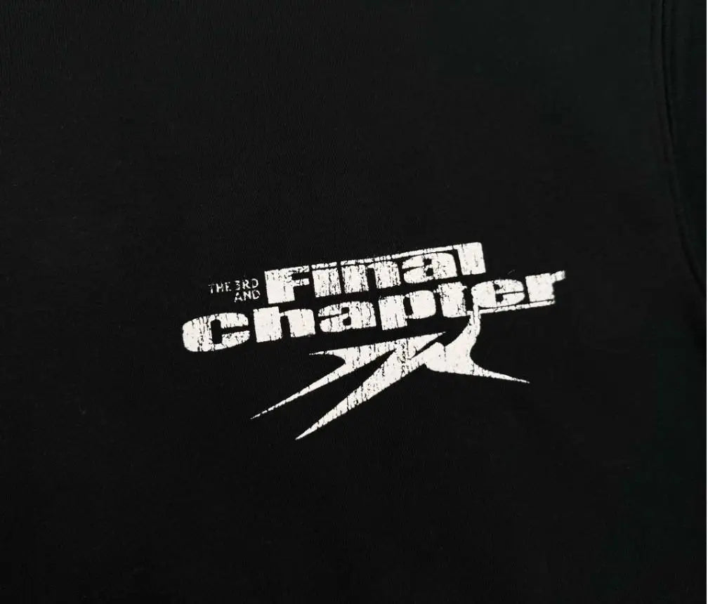 Black Hurry Tomorrow Pop Graphic Hoodie
