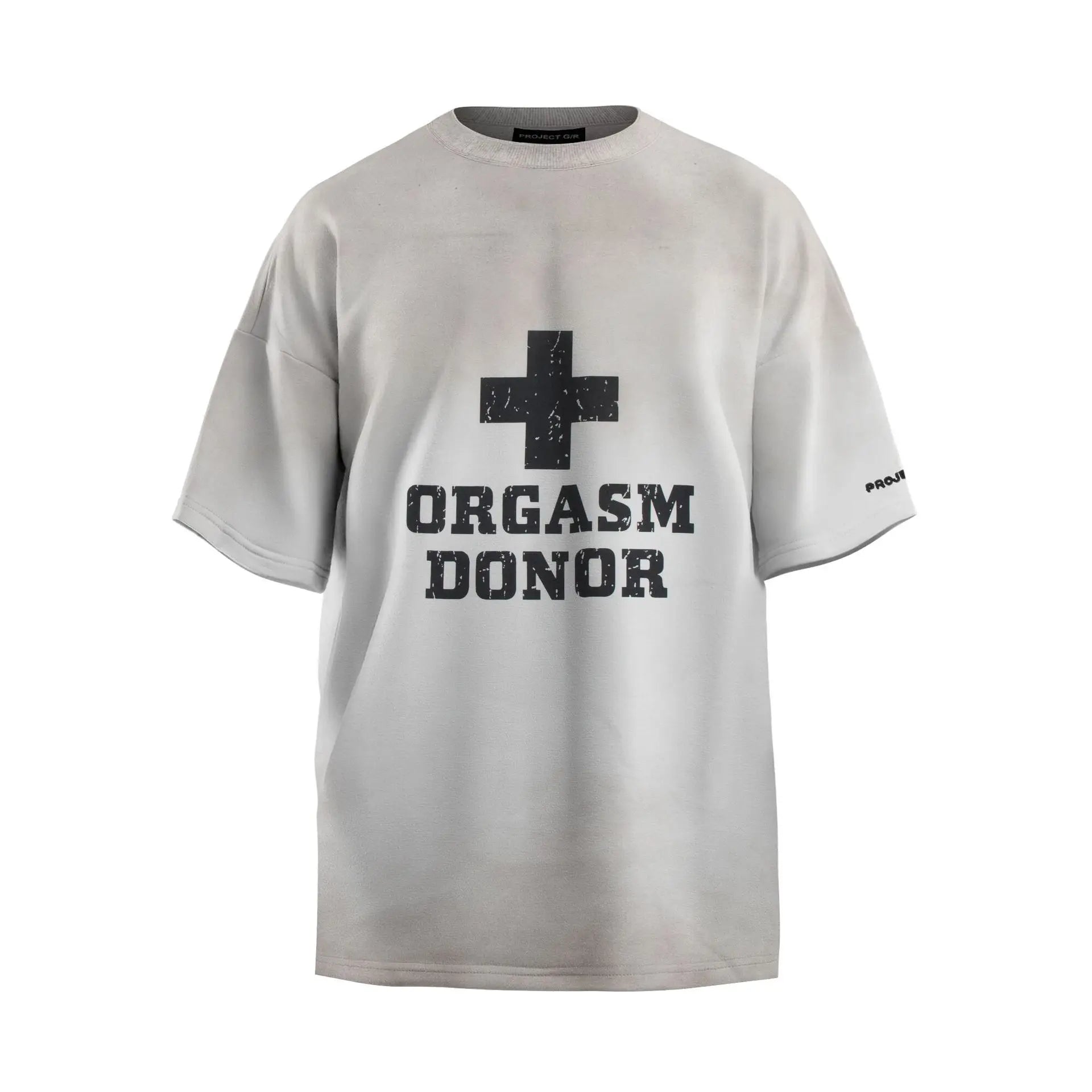 Beige Loose Graphic Tee