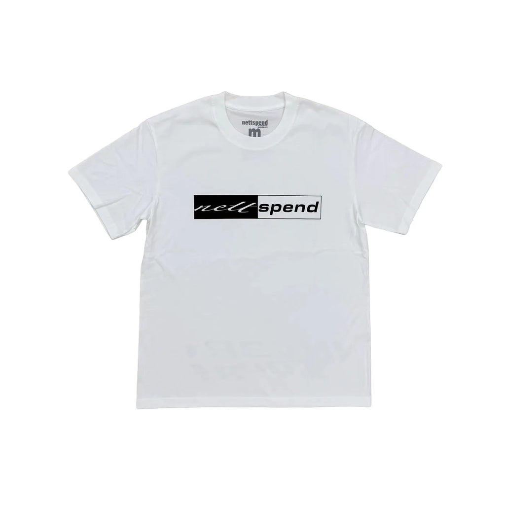 White Invert Graphic Tee