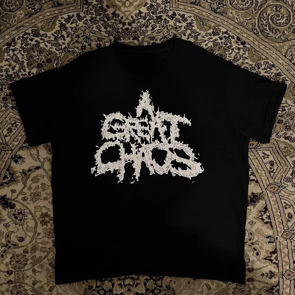 Black Statement Retro Graphic Graphic Tee