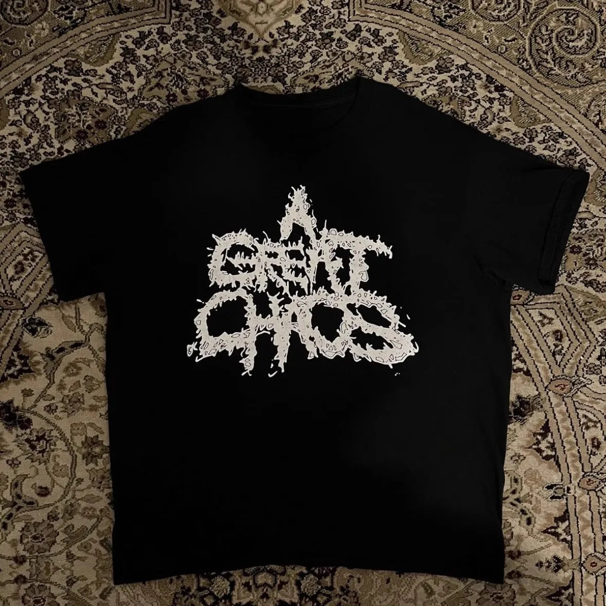 Black Statement Retro Graphic Graphic Tee